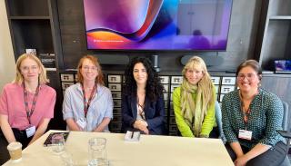 BISA 2024 conference panel participants including Marianna Charountaki