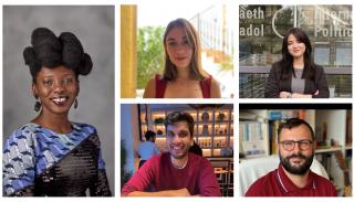 Image of the 5 new committee members.